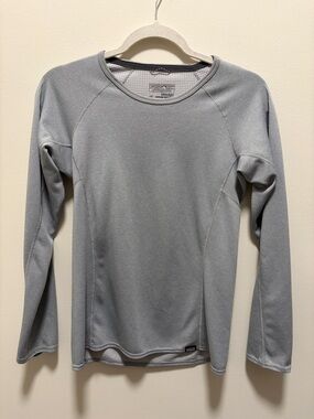 Patagonia Gray Midweight Capilene Base Layer Top